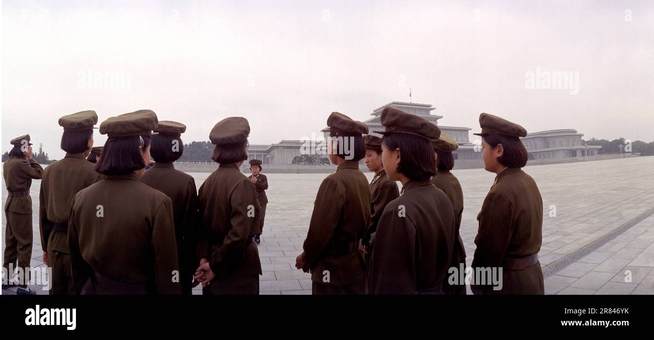 Corea del Nord Kumsusan Memorial Palace Foto Stock
