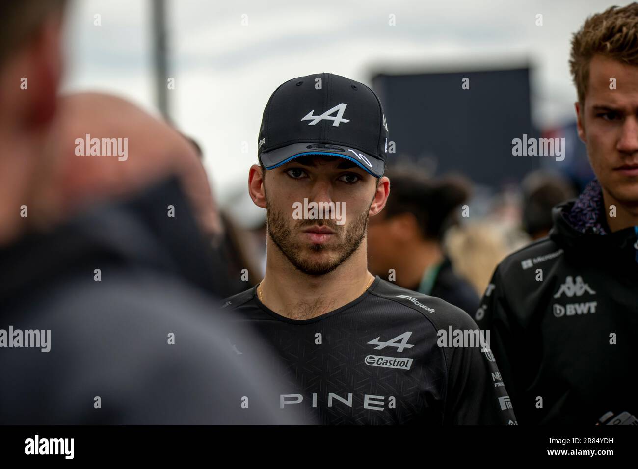 Montréal, Canada, 18 giugno, Pierre Gasly, francese compete per Alpine . Giornata di gara, 09° round del campionato di Formula 1 2023. Credit: Michael Potts/Alamy Live News Foto Stock