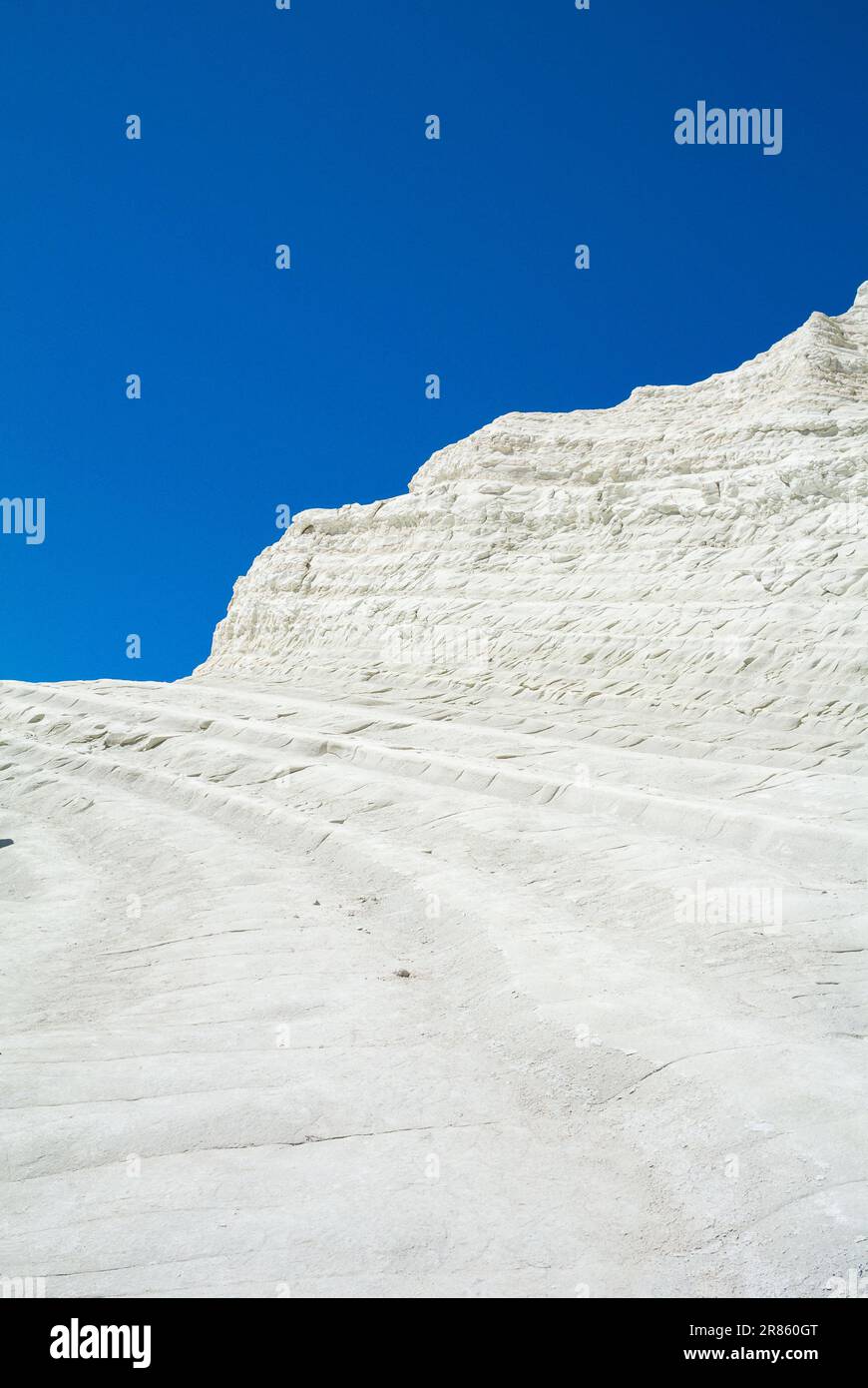 Scala dei Turchi, Realmonte, AG, Italia, la Scala dei Turchi è una scogliera rocciosa della costa. Foto Stock