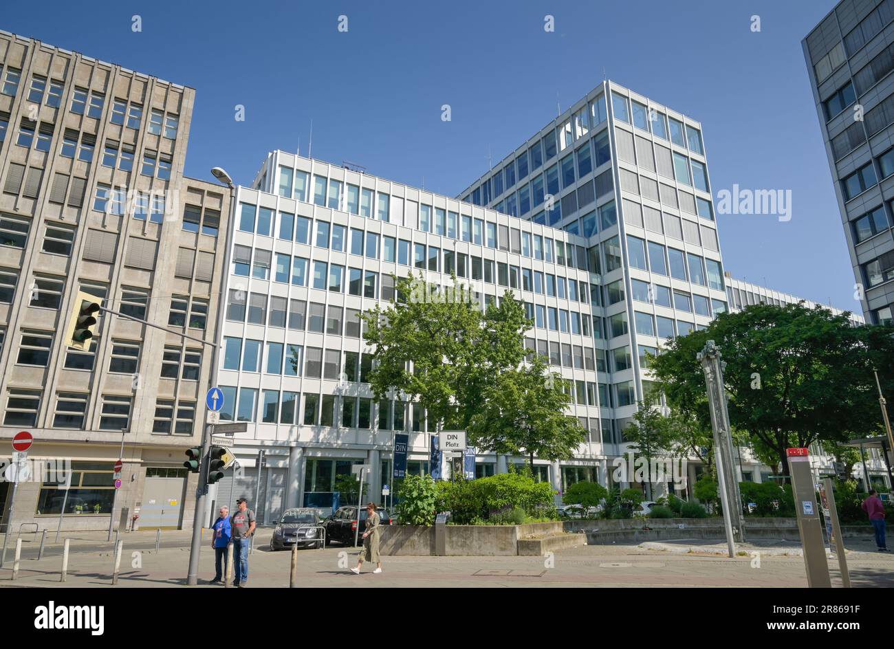 Deutsches Institut für Normung DIN, Burggrafenstraße, Tiergarten, Mitte, Berlino, Deutschland *** Local Caption *** , Berlin, Deutschland Foto Stock