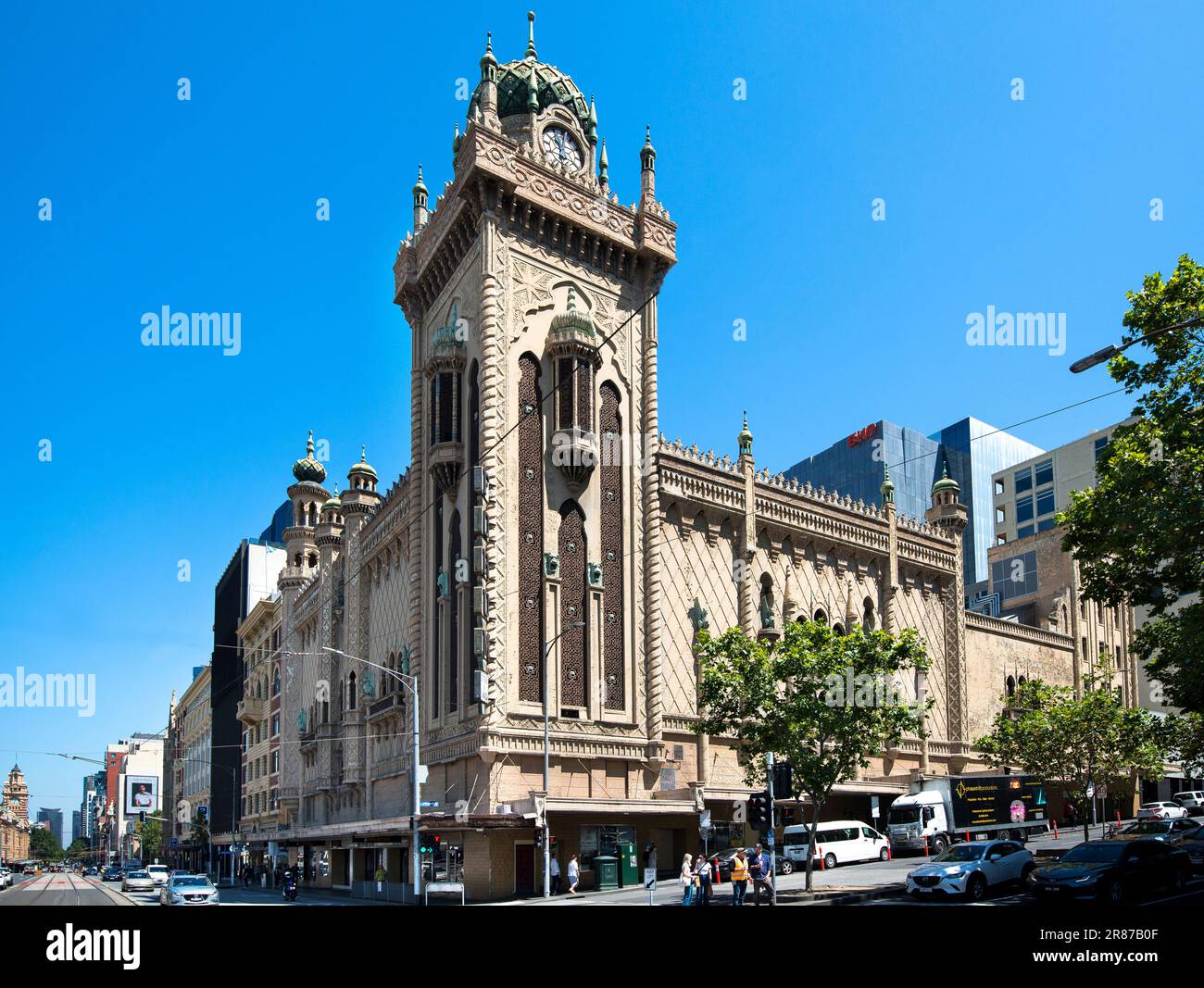 The Forum Theatre, Forum Melbourne - il principale centro di musica dal vivo australiano, Melbourne, Victoria, Australia Foto Stock