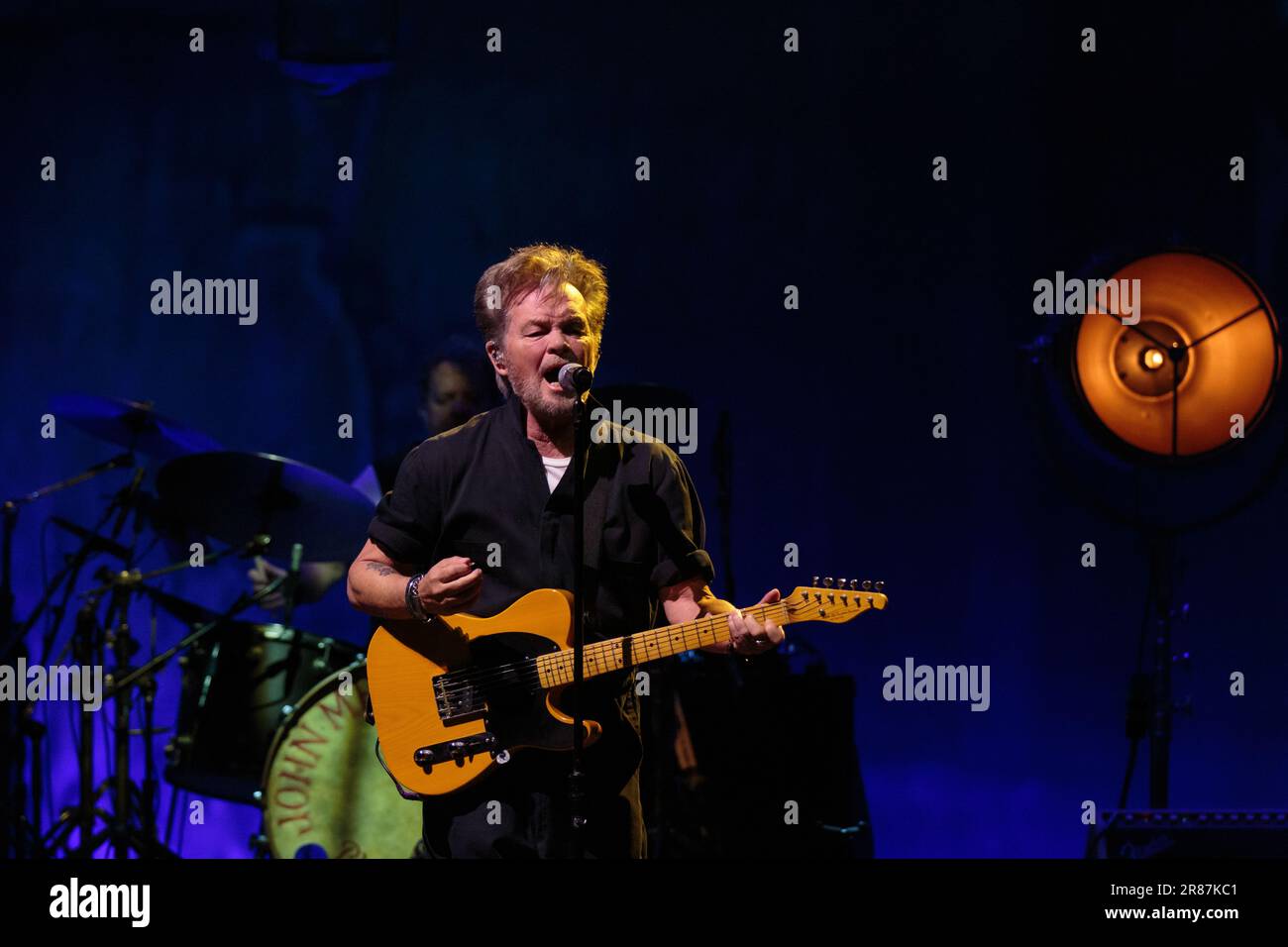 Toronto, Canada. 19th giugno, 2023. John Mellencamp ha suonato nel tour dal vivo e di persona alla Massey Hall. Credit: Bobby Singh/Alamy Live News Foto Stock