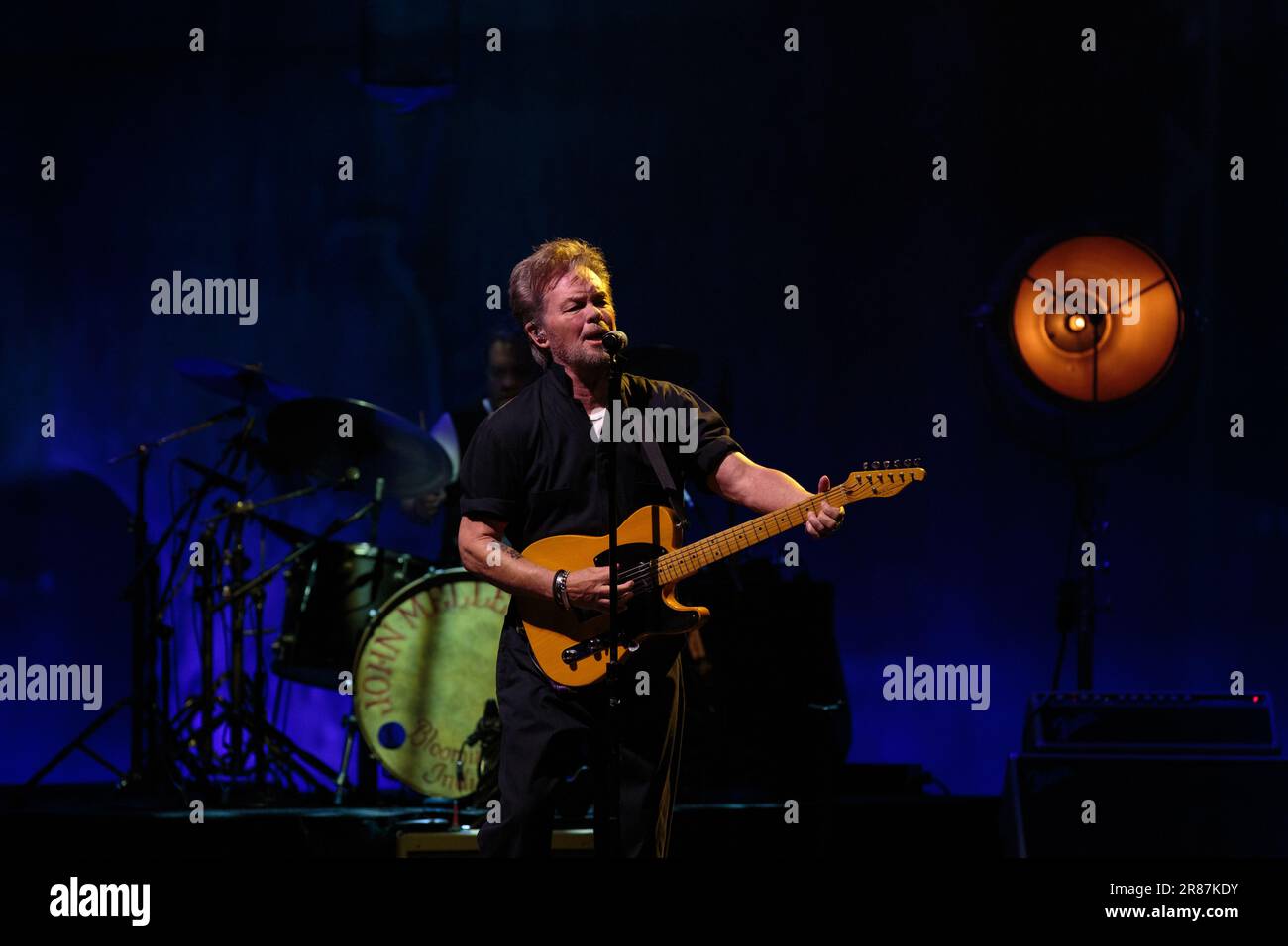 Toronto, Canada. 19th giugno, 2023. John Mellencamp ha suonato nel tour dal vivo e di persona alla Massey Hall. Credit: Bobby Singh/Alamy Live News Foto Stock