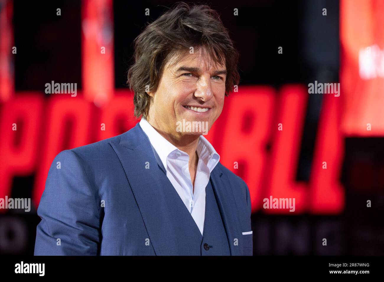 Roma, Italia. 19th giugno, 2023. Tom Cruise partecipa alla prima mondiale di Paramount Pictures 'Mission: Impossible - Dead Reckoning Part i' all'Auditorium della conciliazione il 19 giugno 2023 a Roma. © Photo: Cinzia Camela. Credit: Independent Photo Agency/Alamy Live News Foto Stock