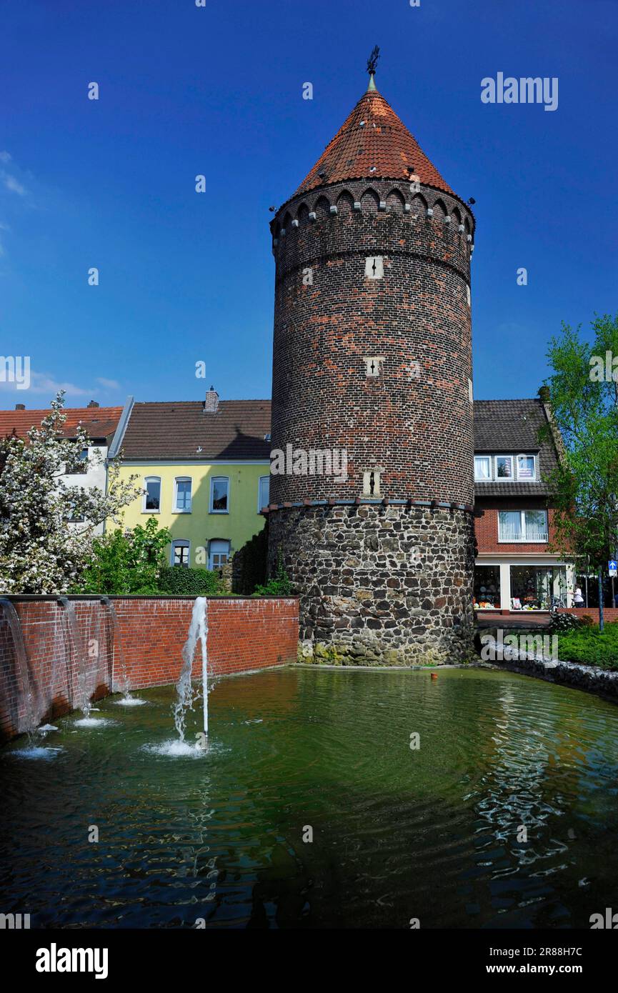 City Tower, Haltern, Ruhr Area, Nord Reno-Westfalia, Germania Foto Stock