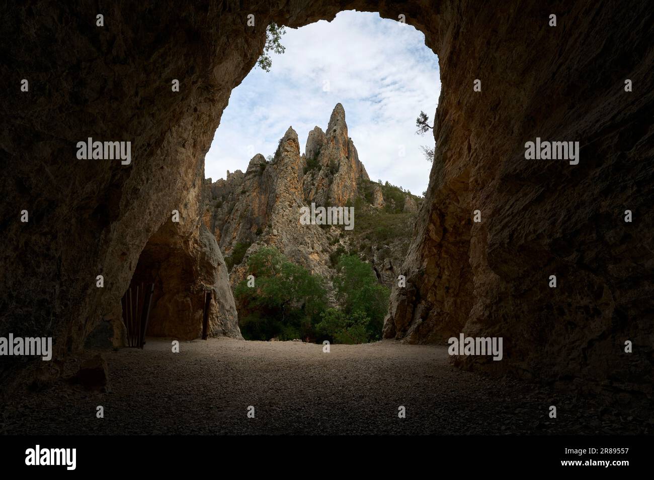 Cuchillos de Contreras in Hoces del Cabriel (Spagna) Foto Stock