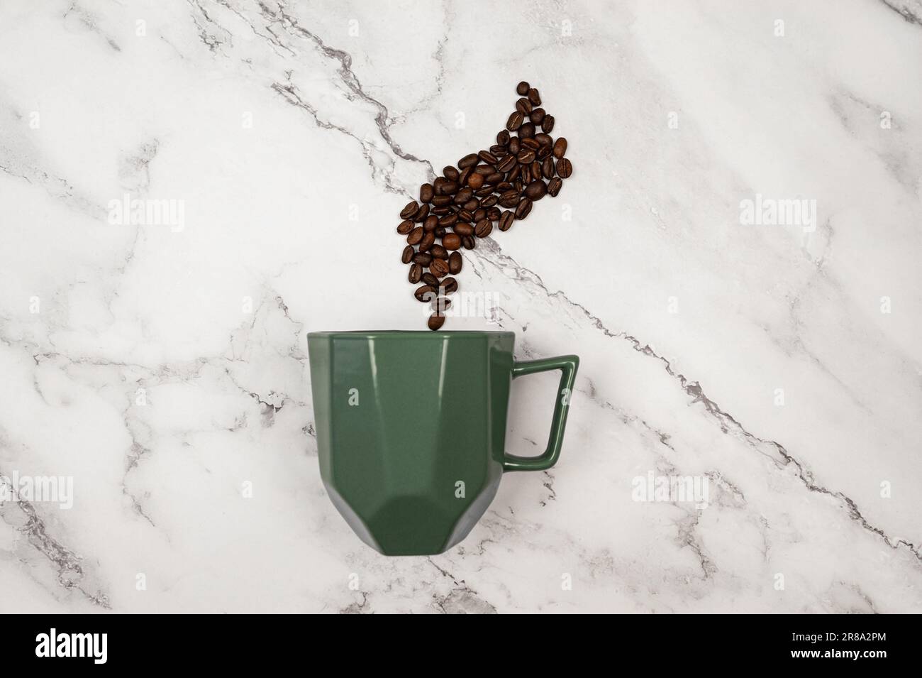 Tazza di caffã¨ con nota del buongiorno immagini e fotografie stock ad alta risoluzione