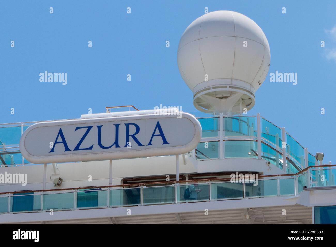 Valletta, Malta, 4th maggio 2023. P&o Azura nave da crociera nel porto di Malta Foto Stock