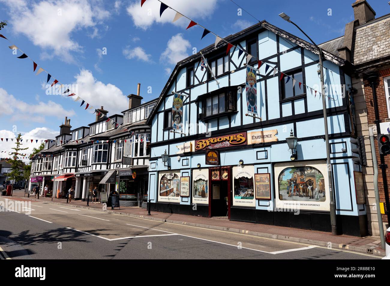 Bygones, l'attrazione turistica vittoriana di Babbacombe, Torquay, Devon, Regno Unito. Foto Stock