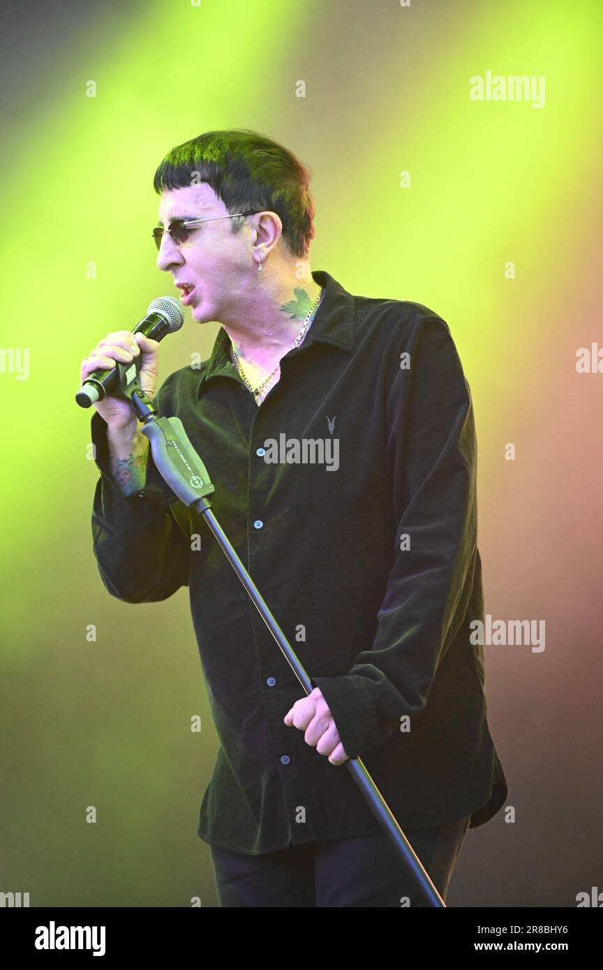 Soft Cell si esibisce al Lets Rock Leeds 80s Festival , Leeds UK , 17.06.2023 Foto Stock