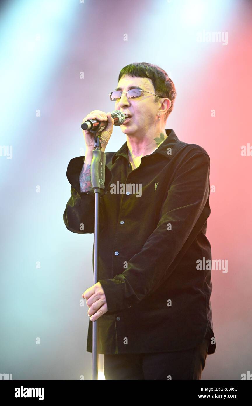 Soft Cell si esibisce al Lets Rock Leeds 80s Festival , Leeds UK , 17.06.2023 Foto Stock
