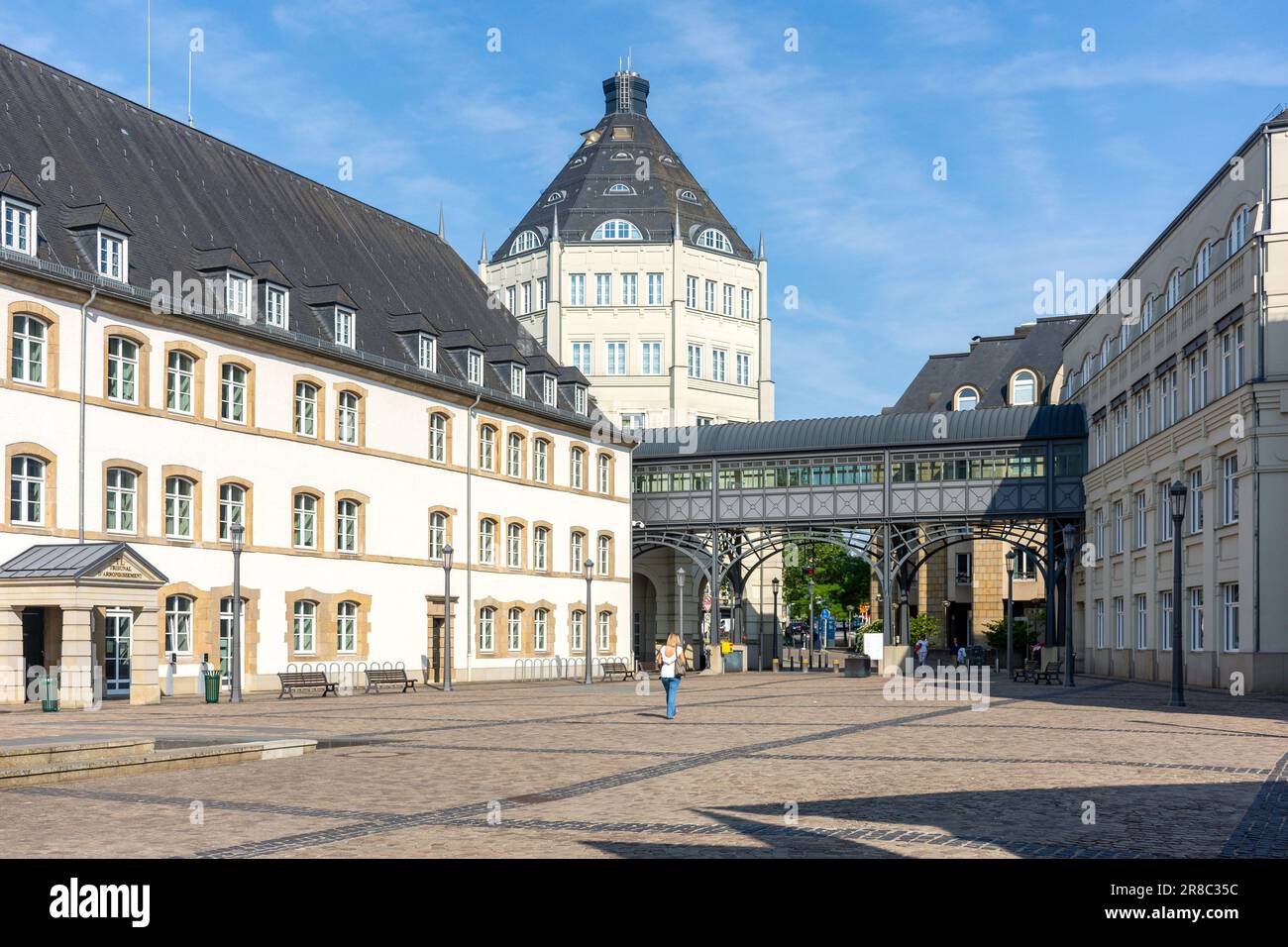 Cité judiciaire Complex, Cité judiciaire, Ville Haute, Città del Lussemburgo, Lussemburgo Foto Stock