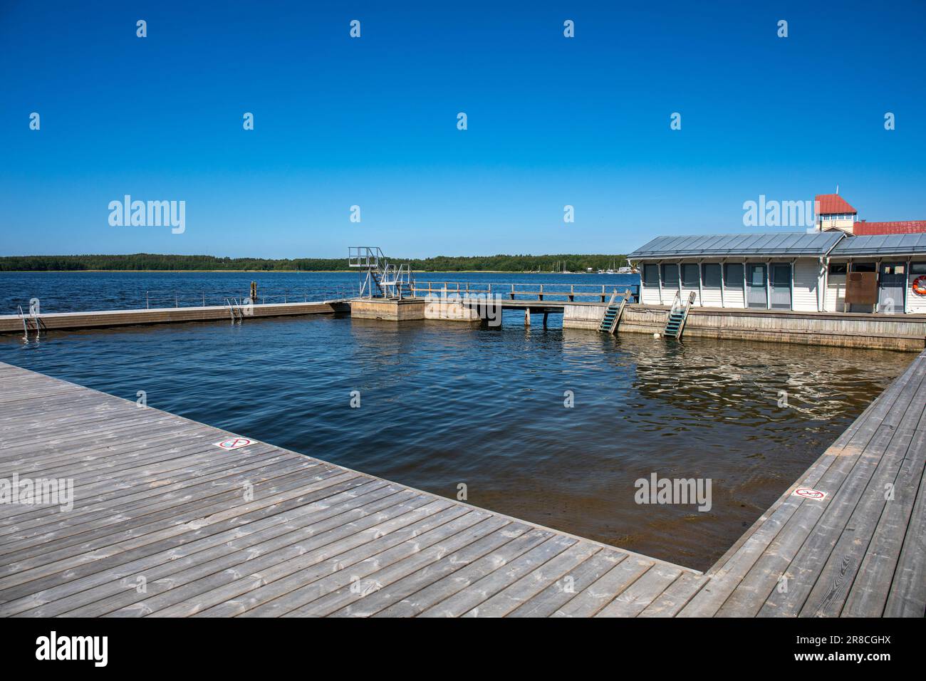 Simmis, luogo di nuoto all'aperto a Tammisaari o Ekenäs, Finlandia Foto Stock