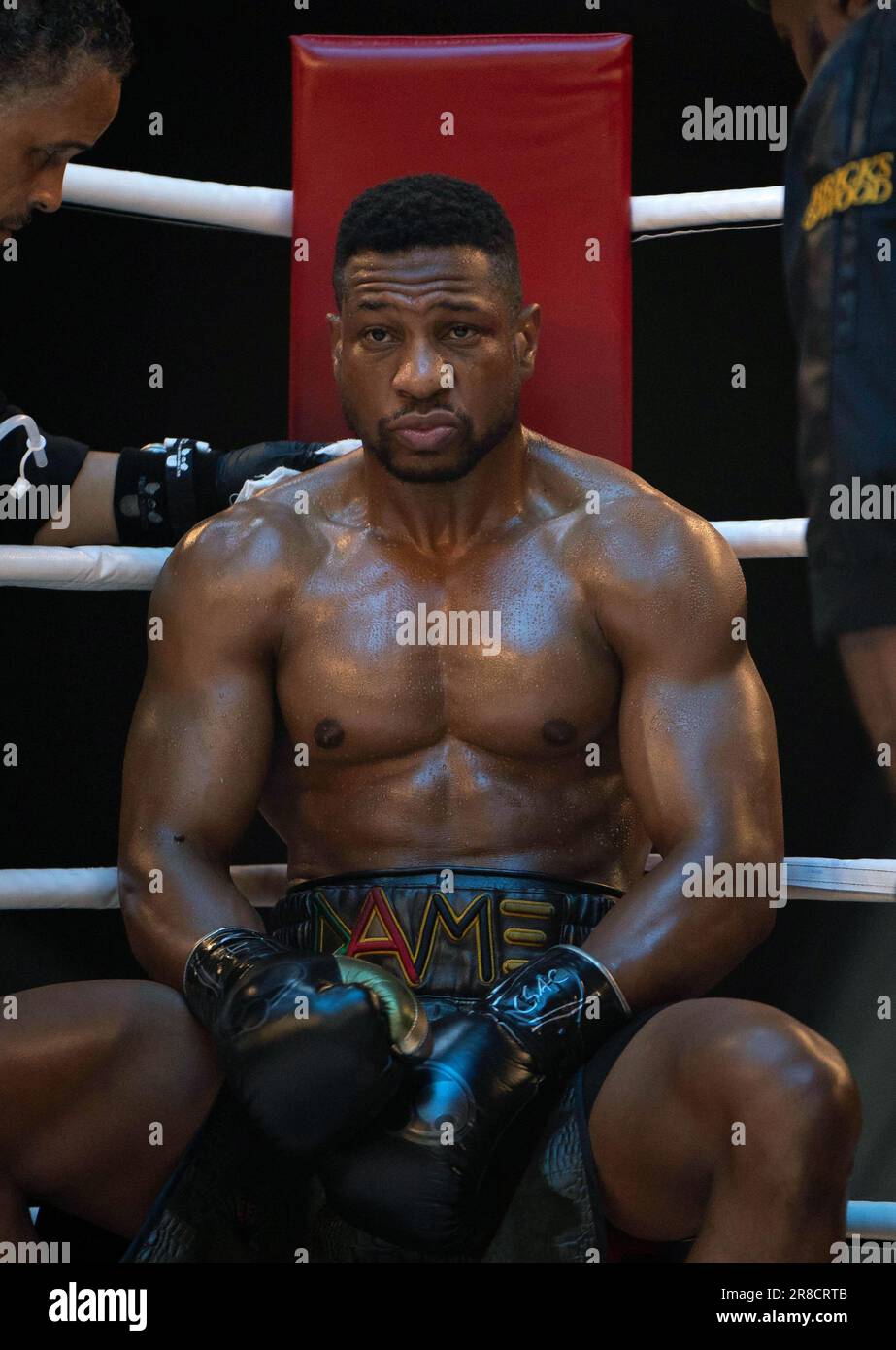 Jonathan Majors Creed III Creed 3 Foto Stock