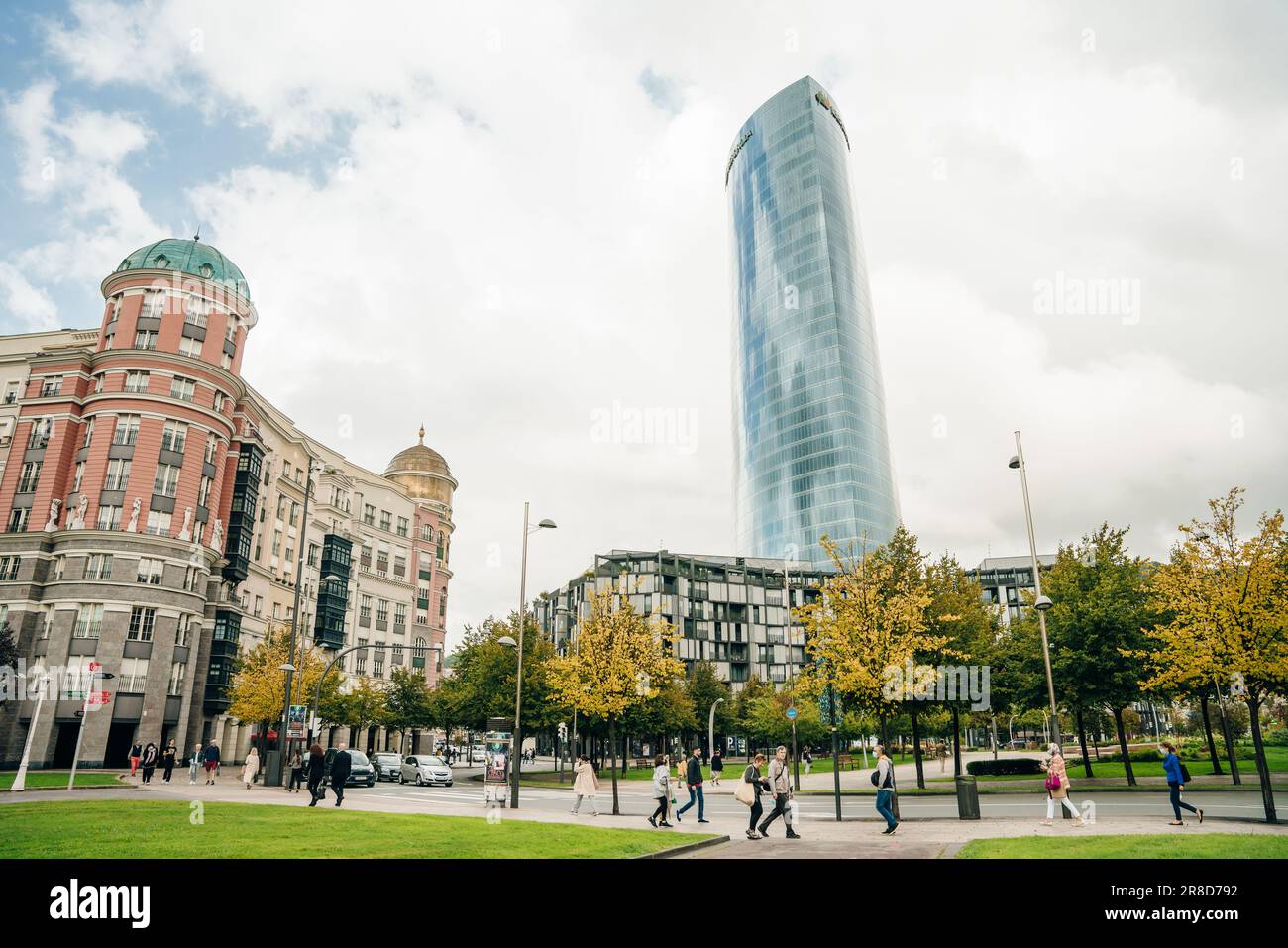 BILBAO, SPAGNA - may2023 strada urbana. Foto di alta qualità Foto Stock