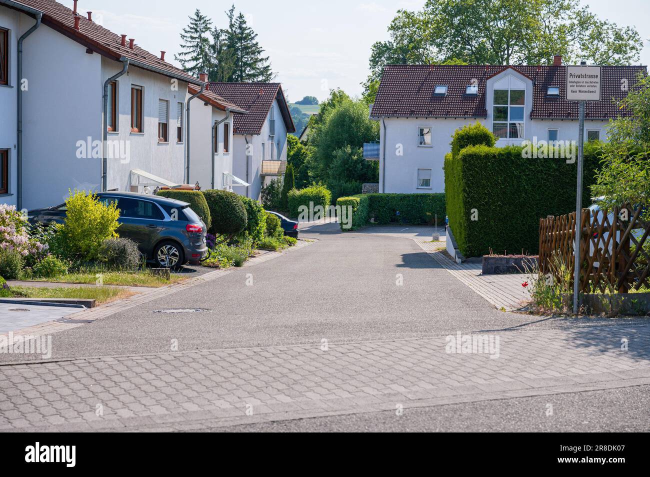 05 giugno 2023, Renania-Palatinato, Zweibrücken: Un tratto di ...