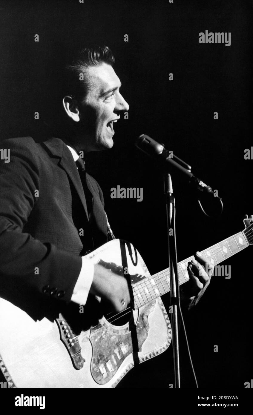 Tennessee, c 1958, star della musica country Carl Smith. Foto Stock