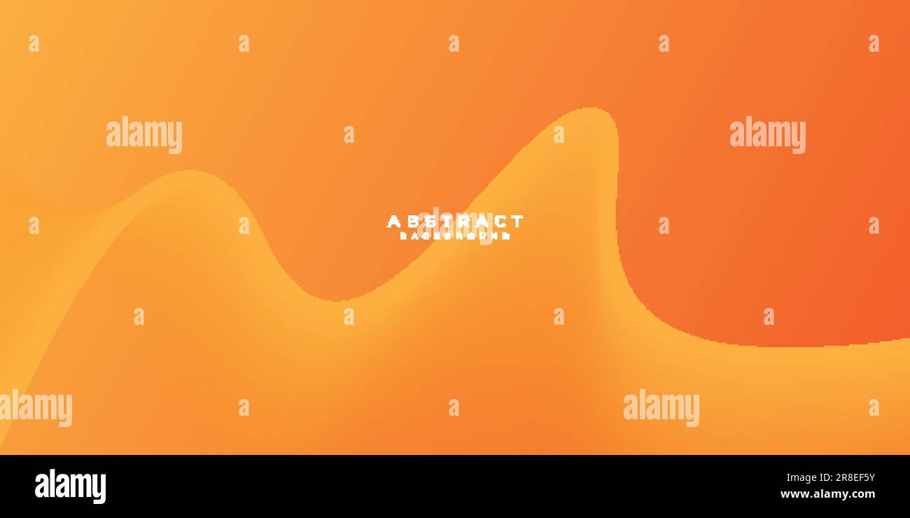 sfondo arancione . sfondo sfumato arancione Illustrazione Vettoriale