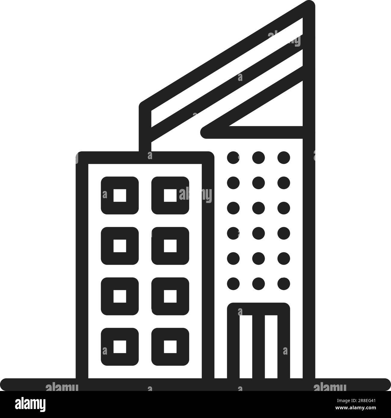 Immagine icona Fashion Capital. Illustrazione Vettoriale