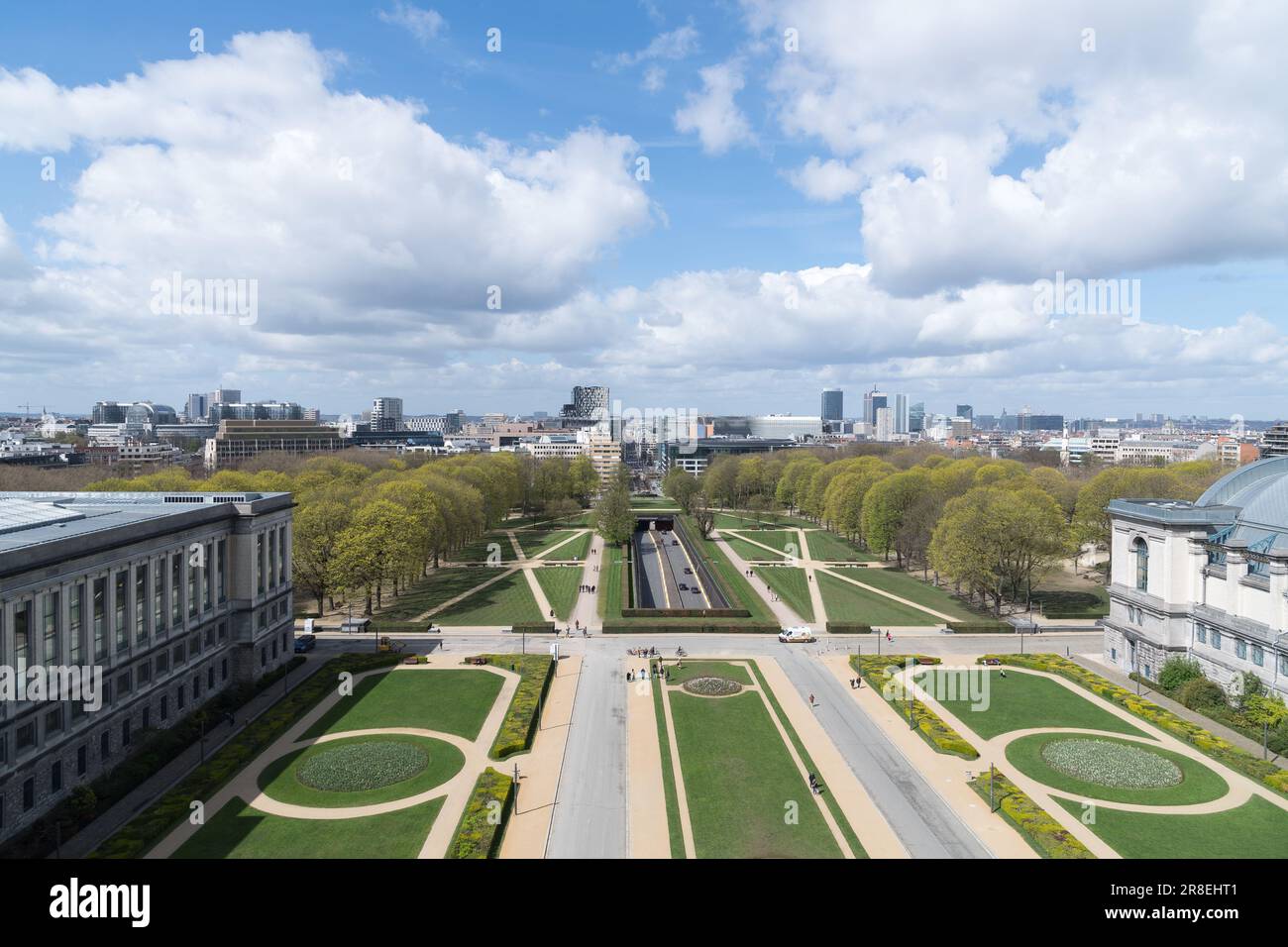 Parc du Cinquantenaire / Jubelpark a Bruxelles, Belgio © Wojciech Strozyk / Alamy Stock Photo *** Local Caption *** Foto Stock