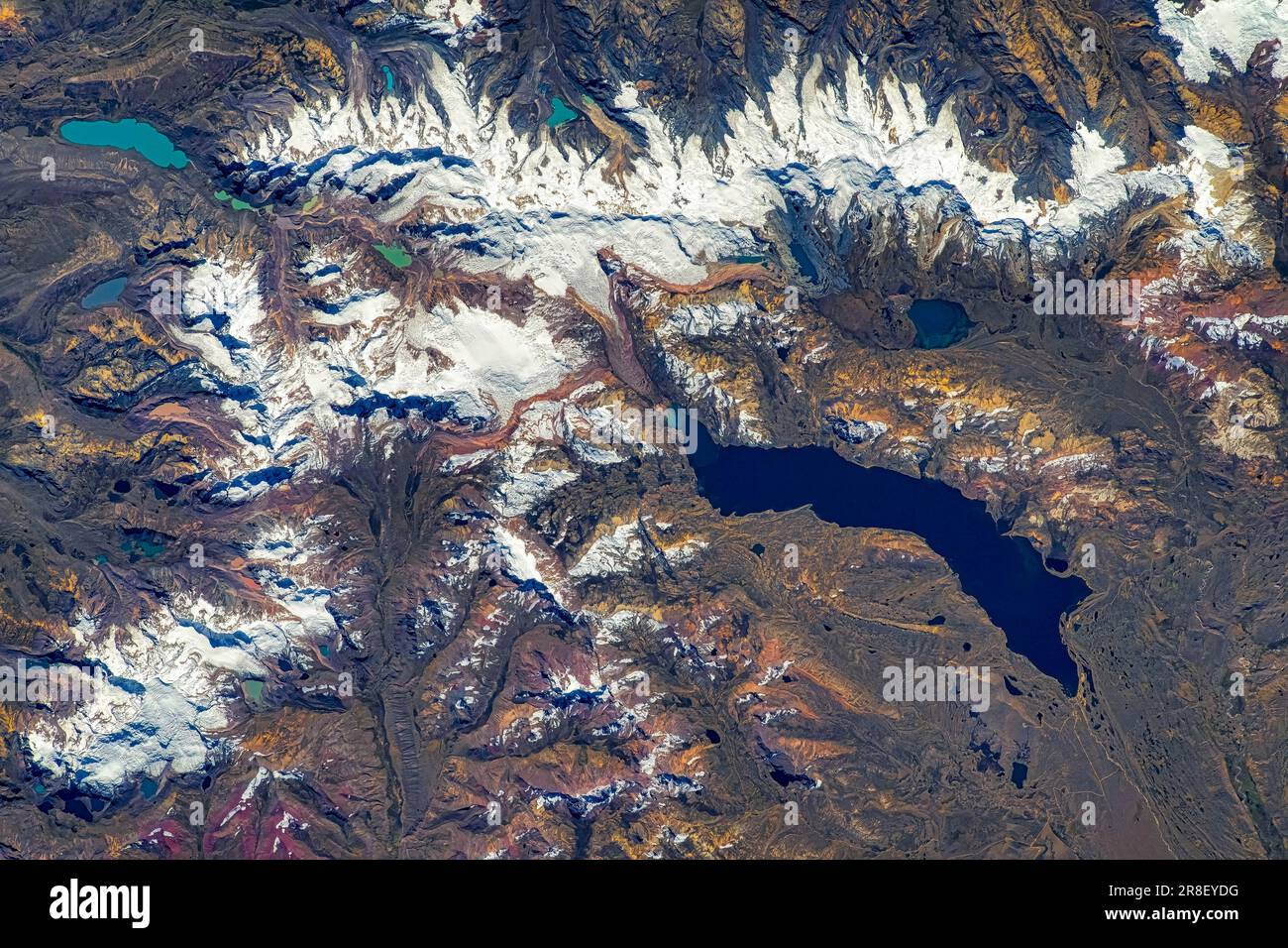 Cuzco Icefields Foto Stock