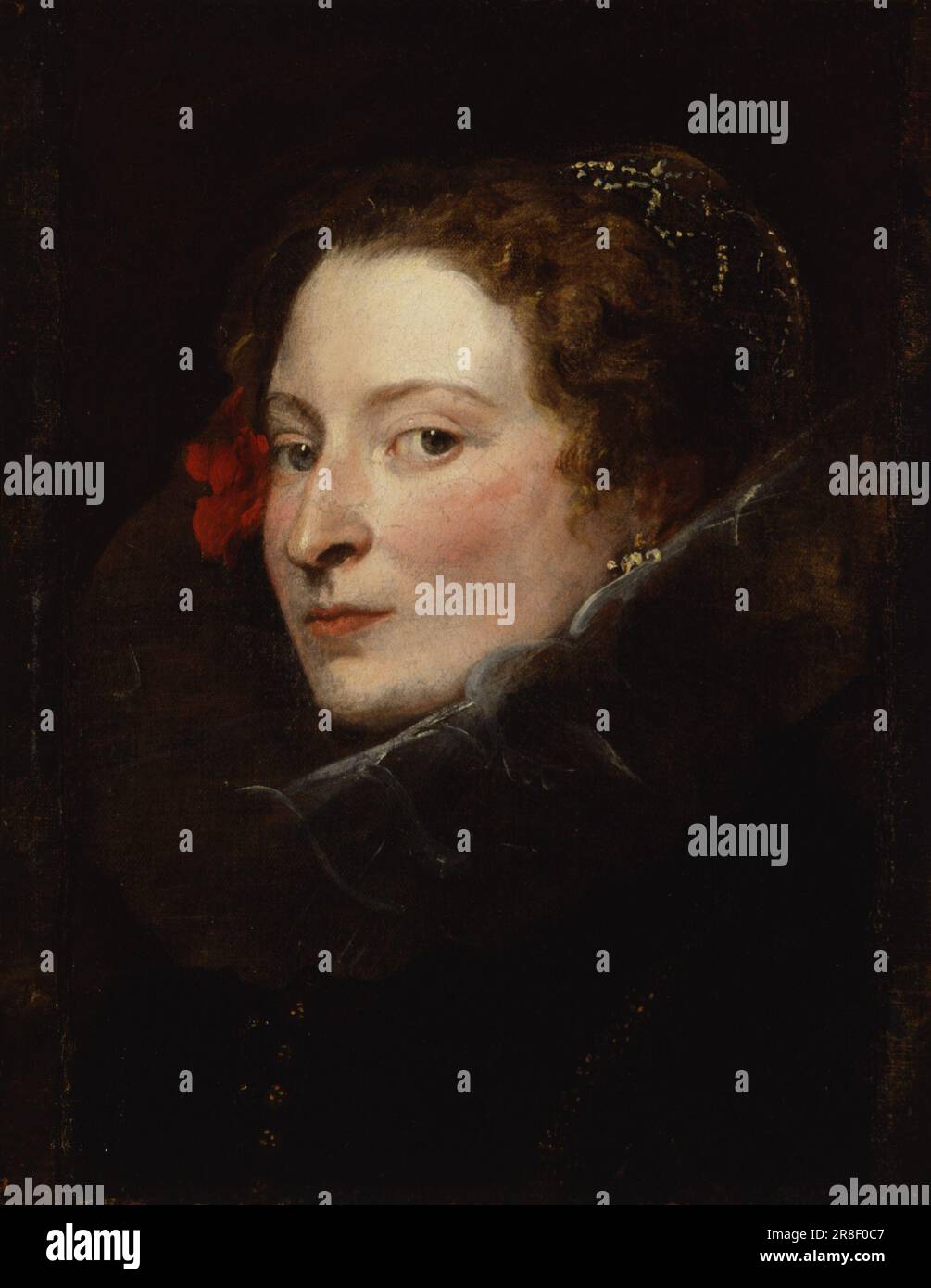 Marchesa Elena Grimaldi-Cattaneo ca. 1622-1623 di Sir Anthony van Dyck, fiammingo, nato Anversa, Fiandre 1599-morto Londra, Inghilterra 1641 Foto Stock