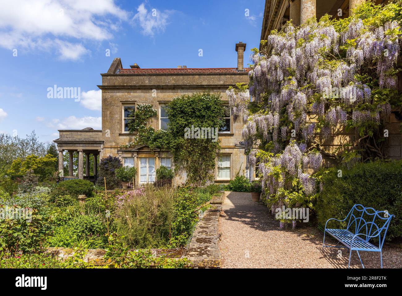 Kiftsgate Court Gardens, Mickleton, Chipping Campden, Cotswolds, Gloucestershire, inghilterra, regno unito Foto Stock