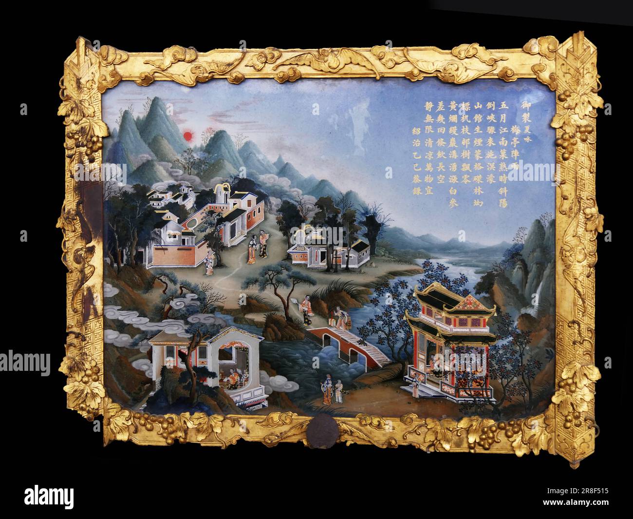 Vietnam, provincia di Thua Thien Hue, Città di Hue, dichiarata Patrimonio dell'Umanità dall'UNESCO, Città Proibita o Città Viola nel cuore della Città Imperiale, Pai Foto Stock