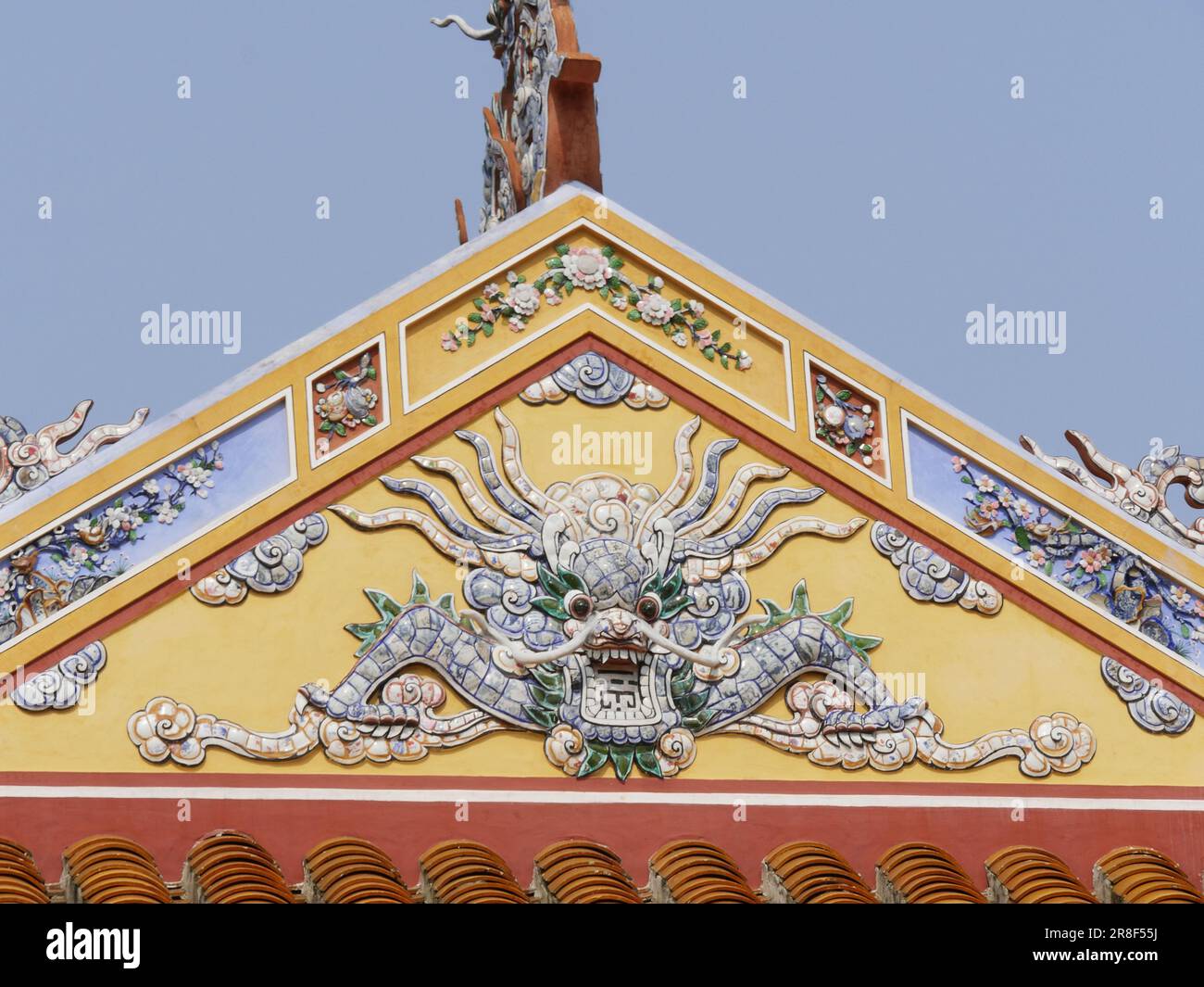 Vietnam, provincia di Thua Thien Hue, Città di Hue, dichiarata Patrimonio dell'Umanità dall'UNESCO, Città Proibita o Città Viola nel cuore della Città Imperiale Foto Stock