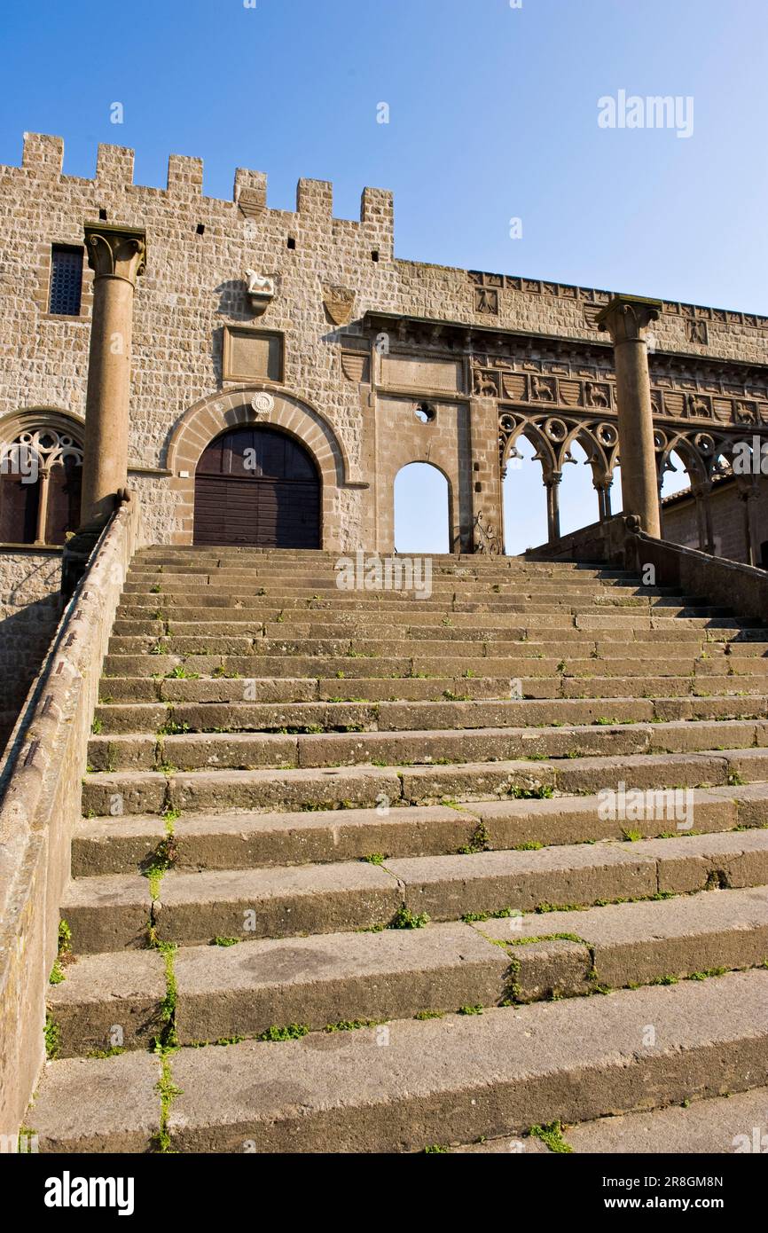 Papa's Palace, Viterbo, Lazio Foto Stock