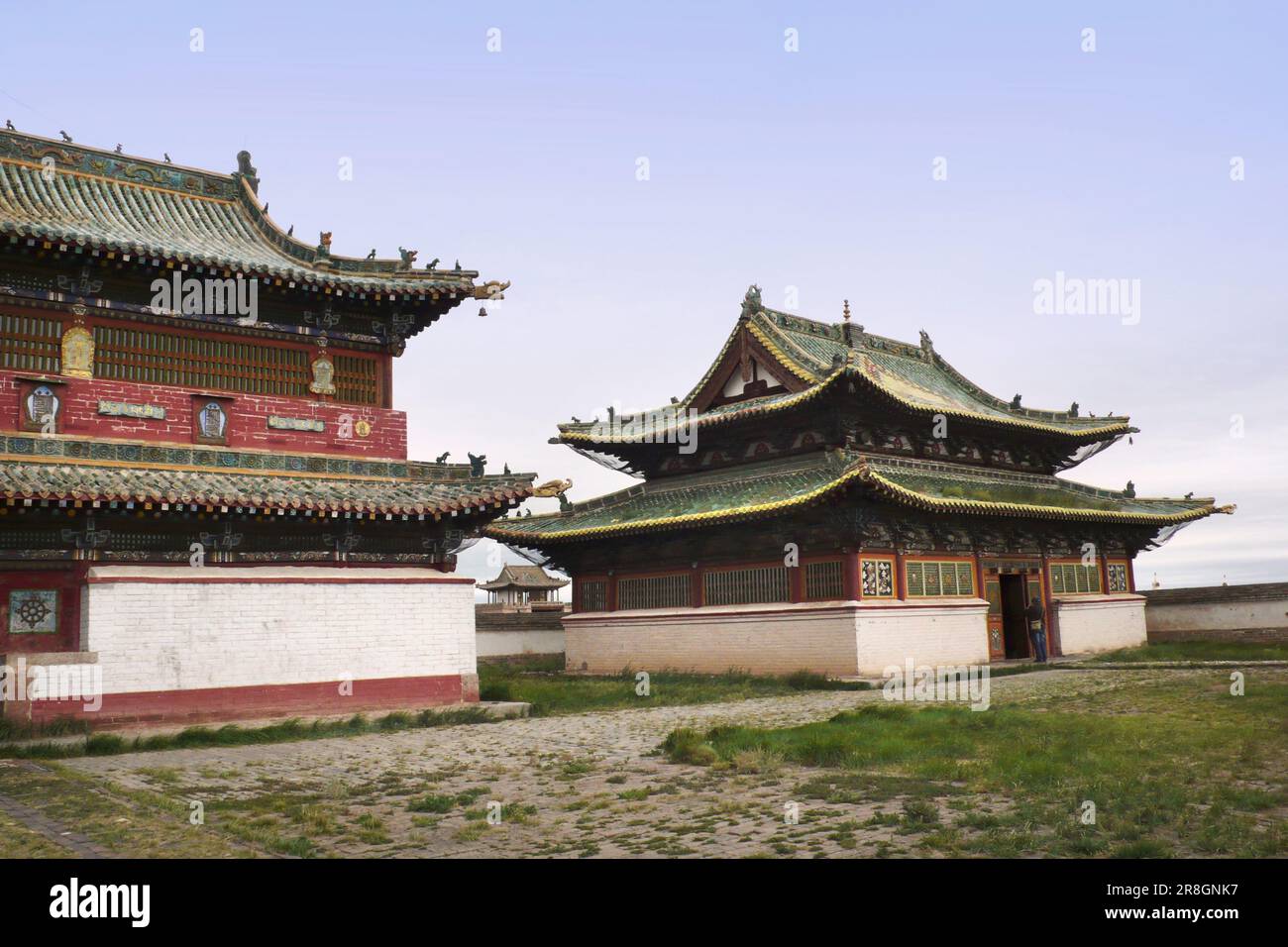 Monastero di Erdene Zuu, Karakhorin, Mongolia Foto Stock
