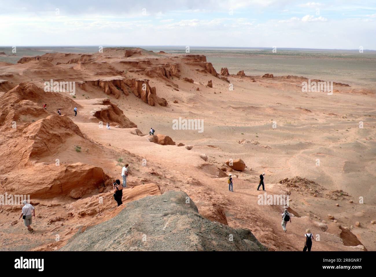 Bayanzag, deserto del Gobi, Mongolia Foto Stock