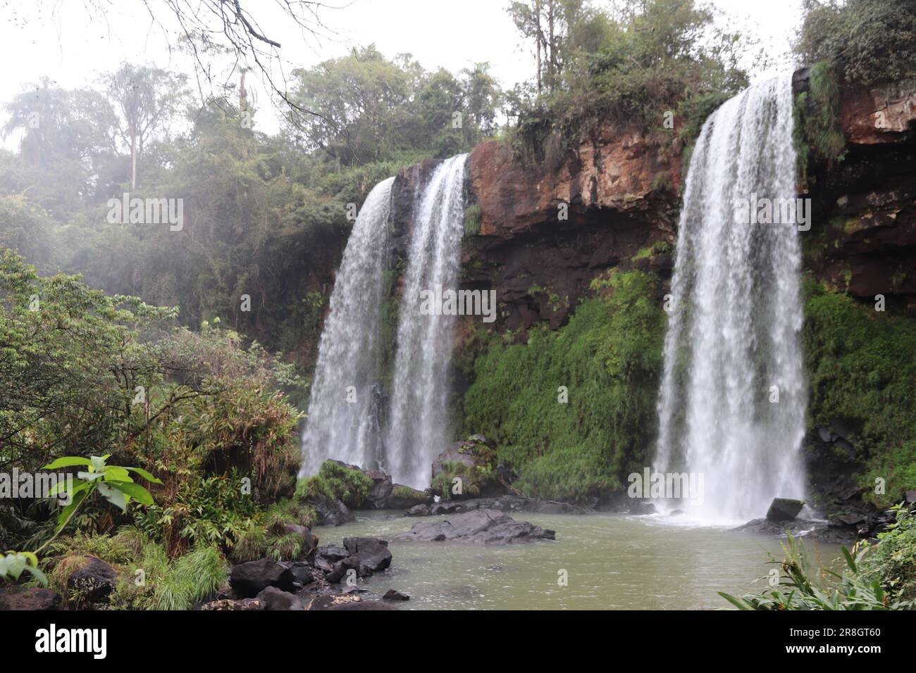 Cascate di Iguazu - Puerto Iguazu Foto Stock
