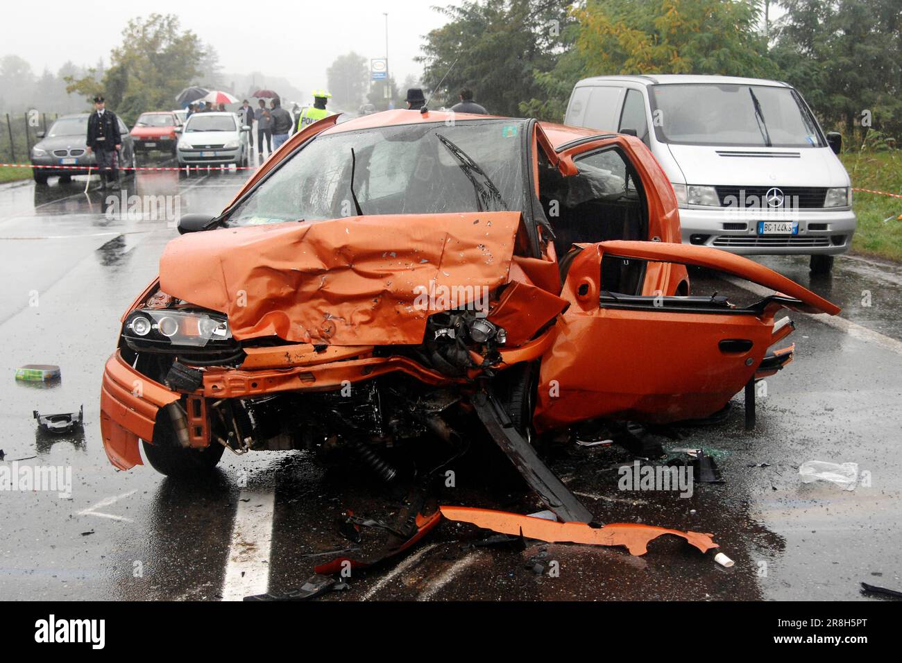 Incidenti d'auto Foto Stock