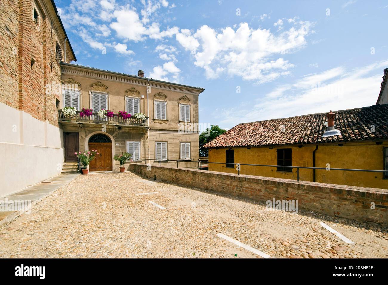 La Morra. Piemonte. Italia Foto Stock