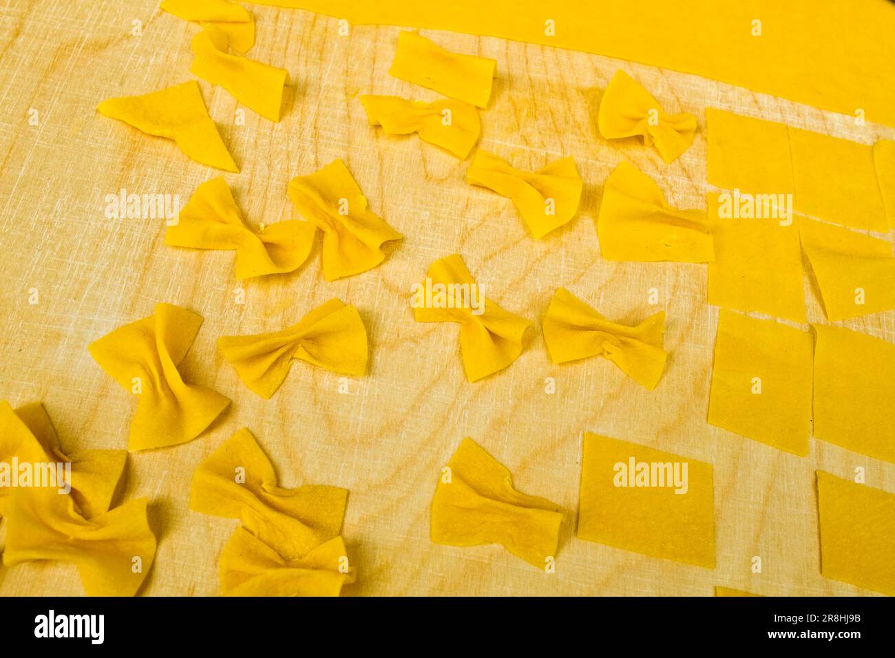 Pasta. Emilian Food Foto Stock