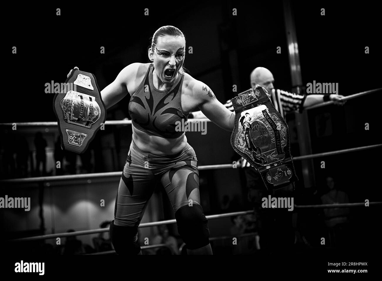 Wrestling Foto Stock