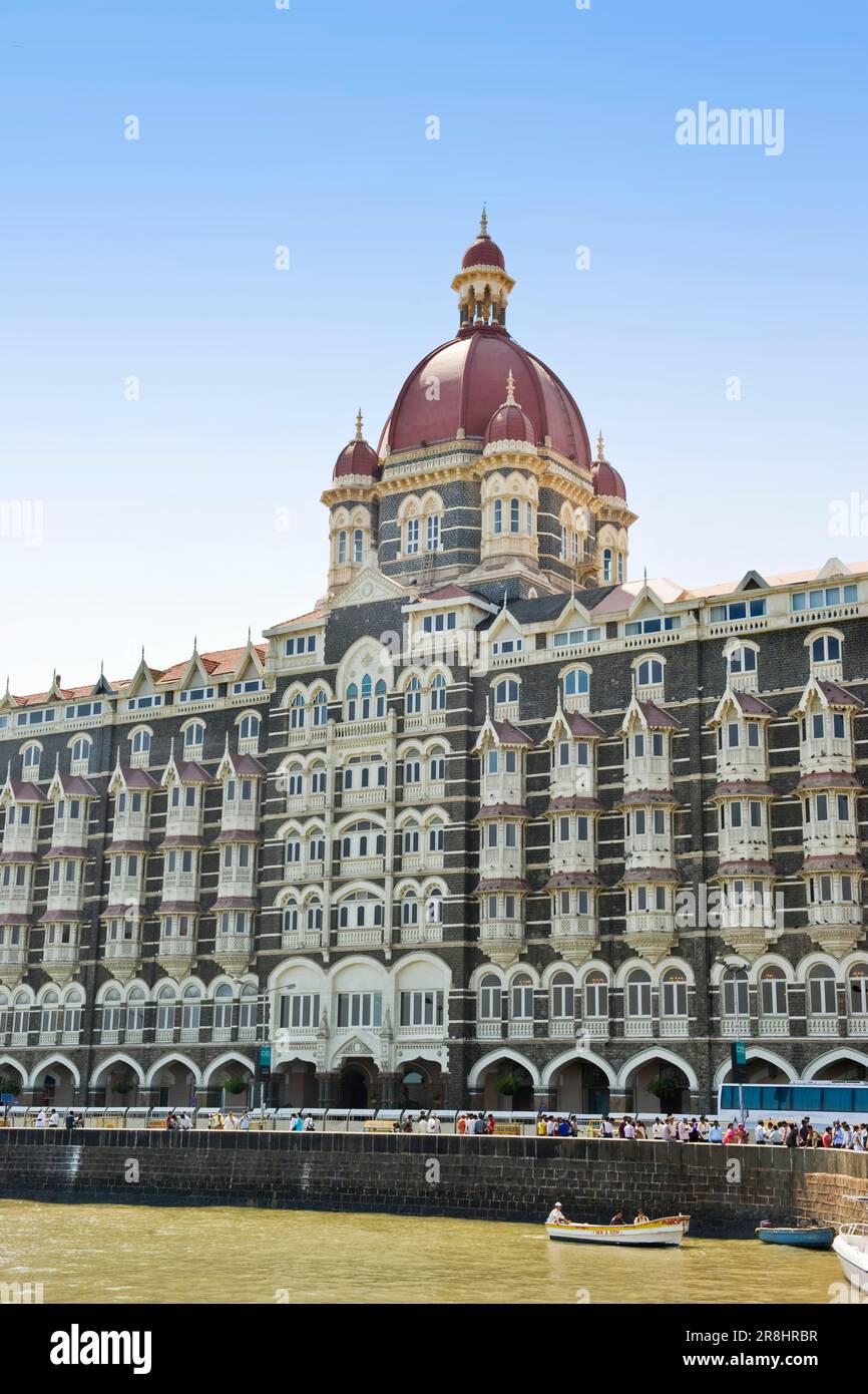 Taj Mahal Palace et Tower Hotel. Mumbai. India Foto Stock