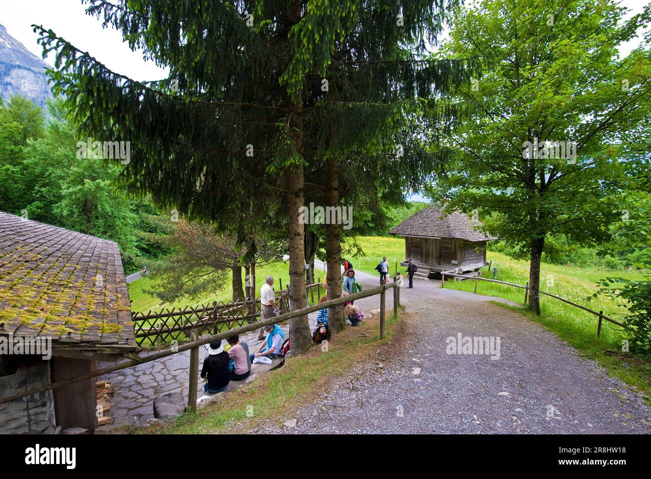 Museo Ballenberg. Hofstetten. Svizzera Foto Stock