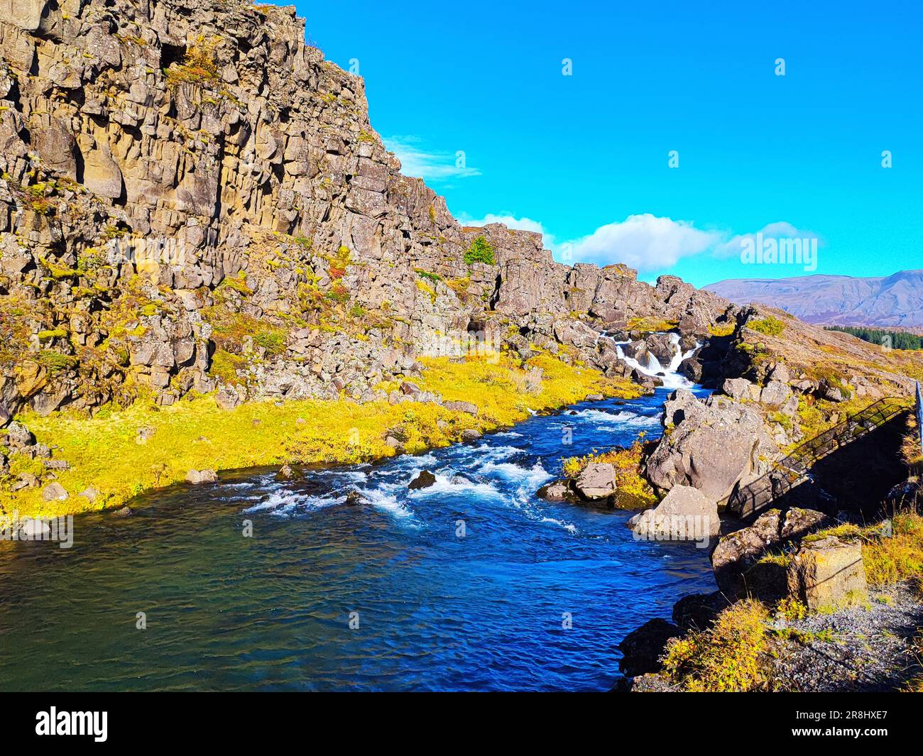 Tangenziale (Hringvegur) - Islanda Foto Stock