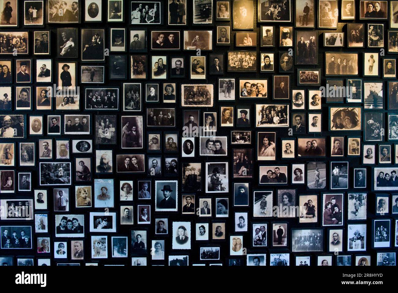 Polonia. Auschwitz-birkenau. Campo di concentramento Foto Stock