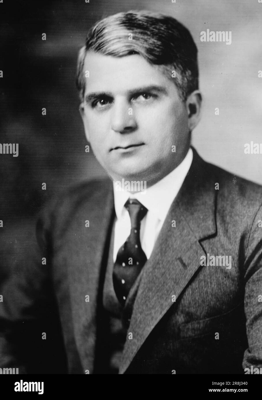 Clarence Saunders (1881 – 1953), un droghiere americano che ha sviluppato per la prima volta il moderno modello di vendita al dettaglio di self-service. Foto Stock