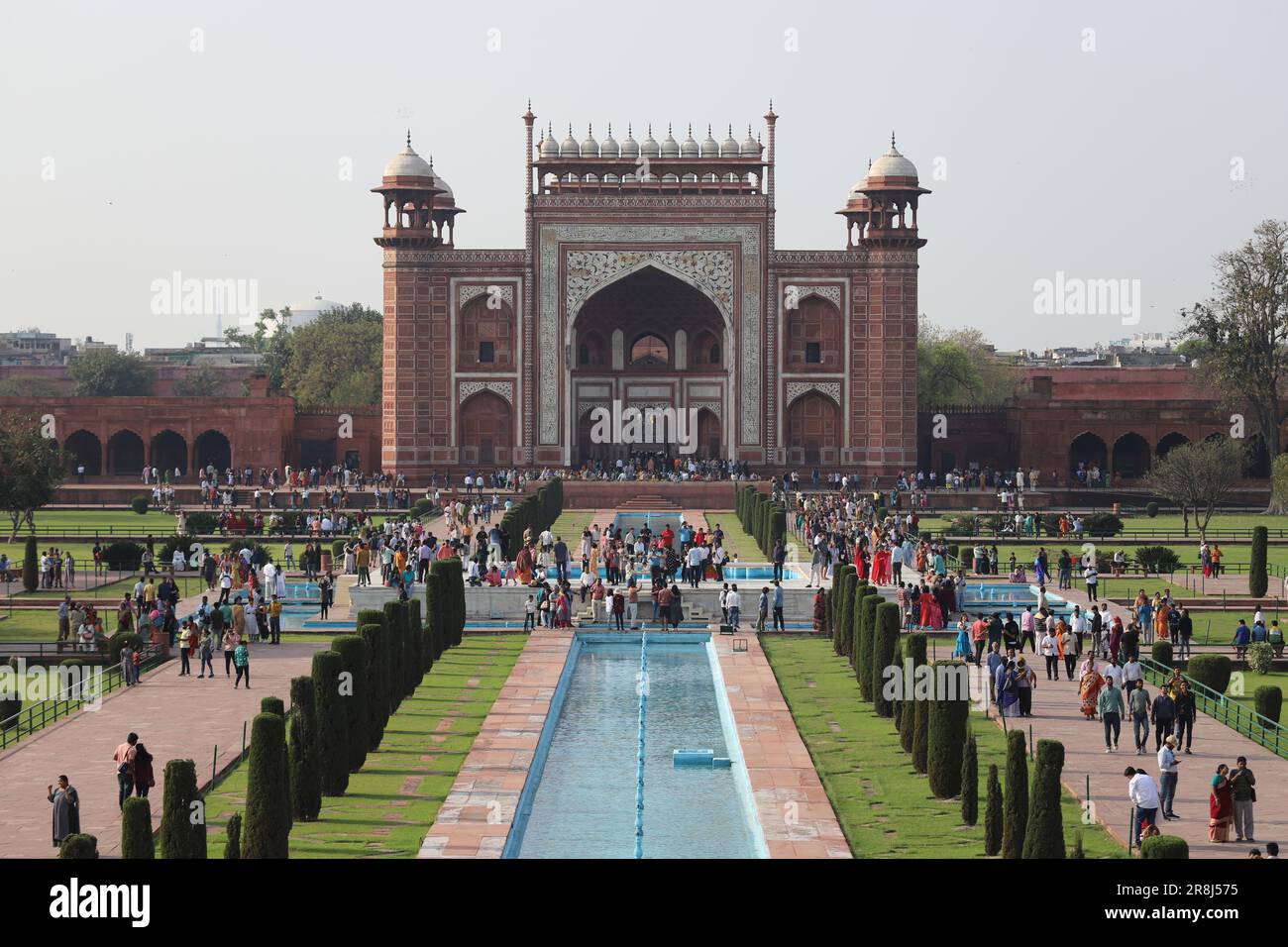 Agra - Taj Mahal India Foto Stock