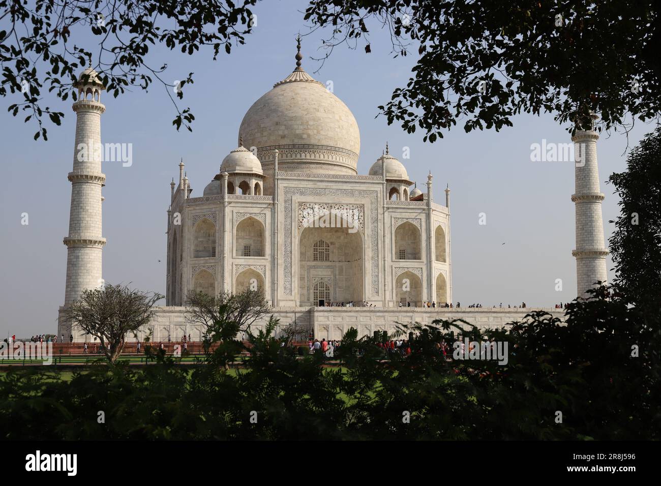 Agra - Taj Mahal India Foto Stock