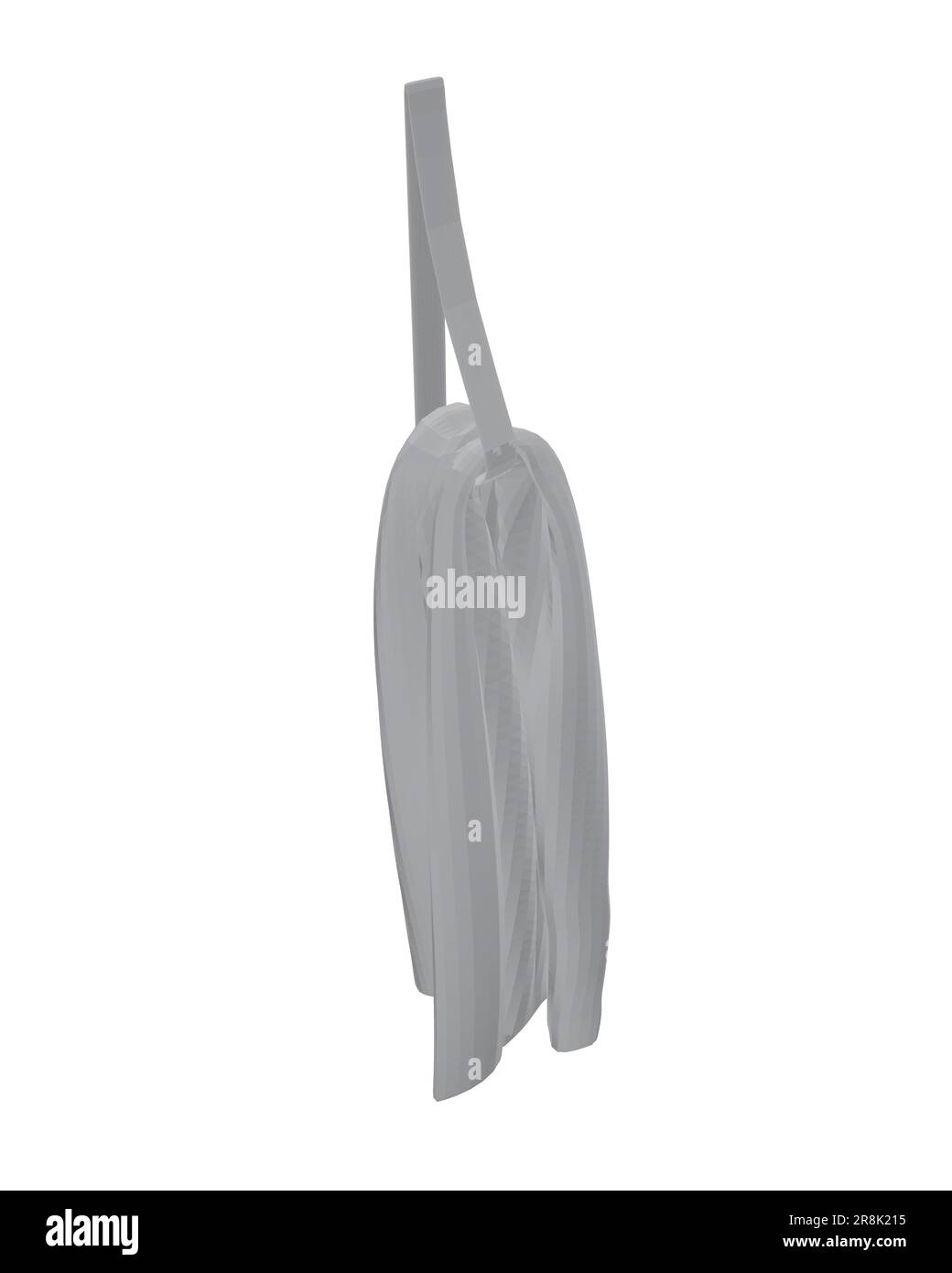 Elementi di appendiabiti del bagno. Illustrazione vettoriale di un asciugamano sospeso. Asciugamani poligonali. Articoli per la pulizia di cartoni animati per il bagno, appeso cotone goo tessile Illustrazione Vettoriale