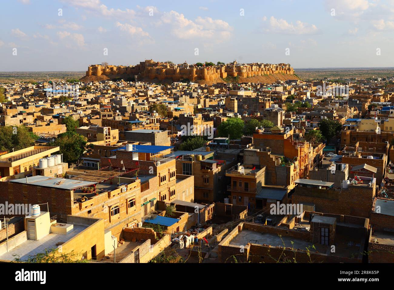 Jaisalmer - la città dorata dell'India Foto Stock