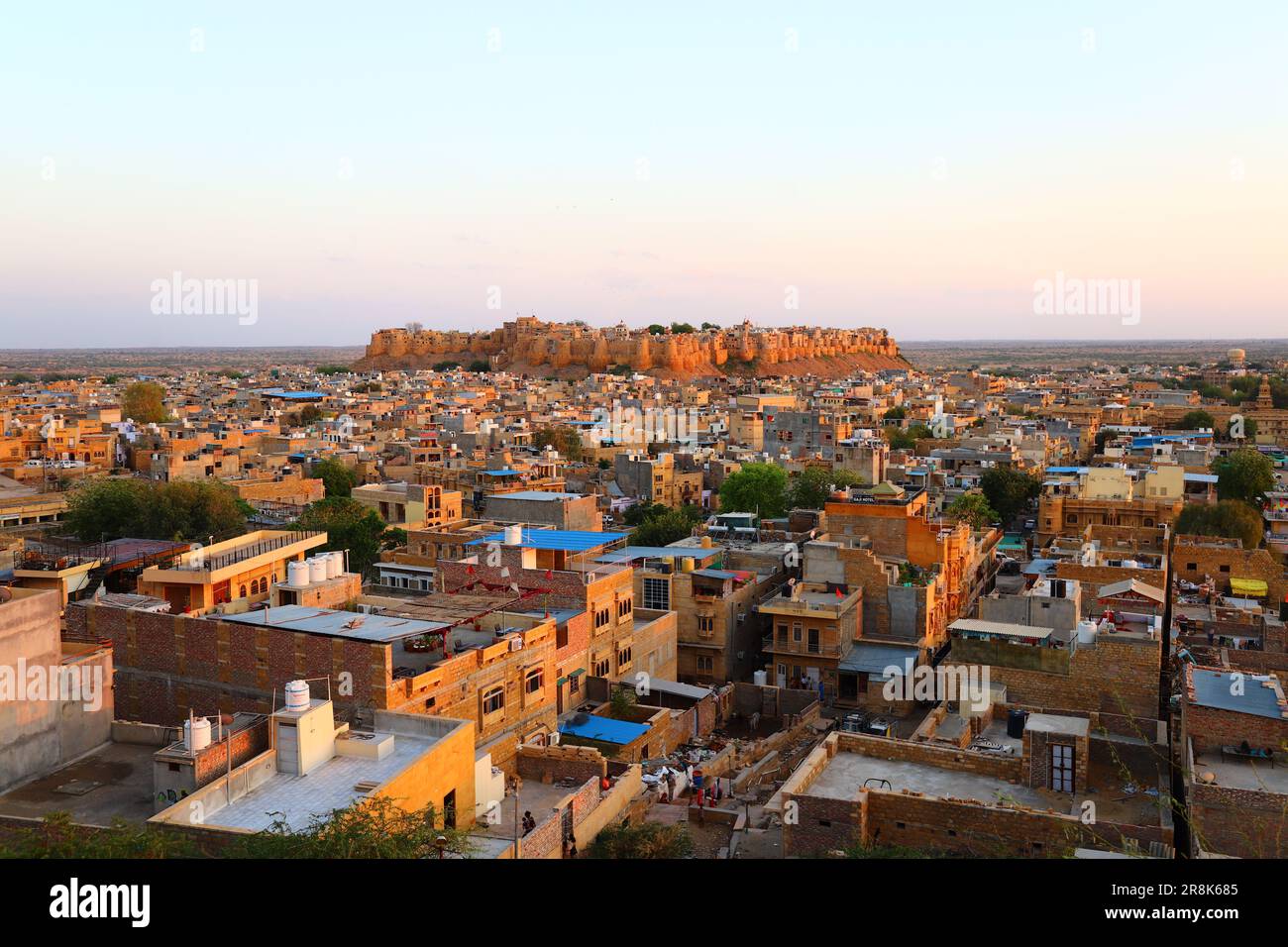 Jaisalmer - la città dorata dell'India Foto Stock