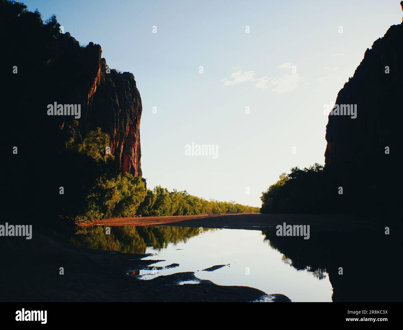 Windjana Gorge, Kimberley Western Australia Foto Stock