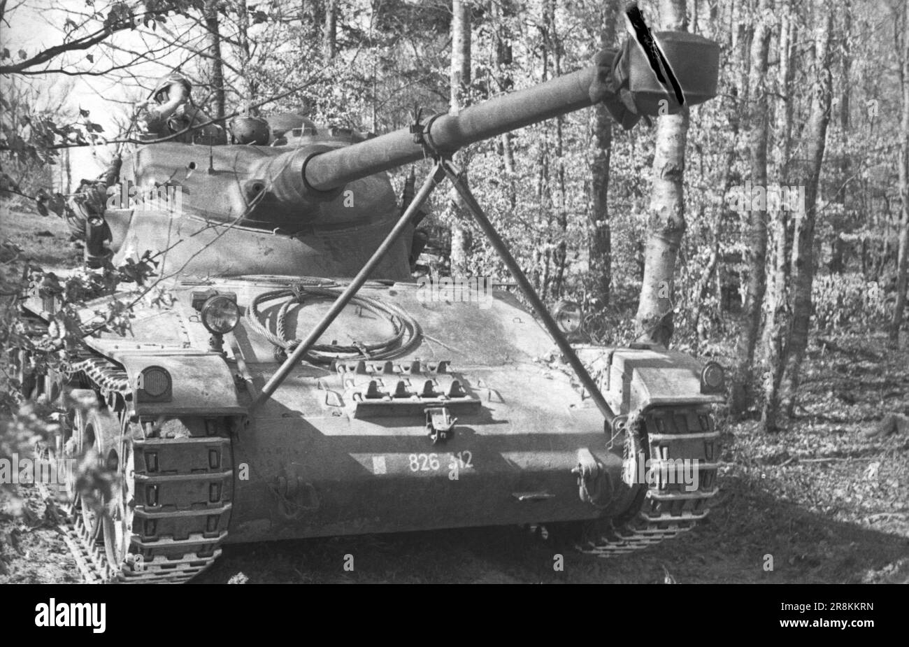 Französisches Heer / French Land Forces (Army) / Armée de terre Leichter Panzer AMX-13 / Light Tank AMX-13 / Char Leger AMX-13 Foto Stock