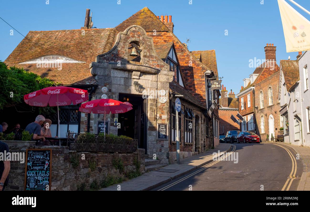 Rye East Sussex , Inghilterra Regno Unito - The Old Bell pub Foto Stock